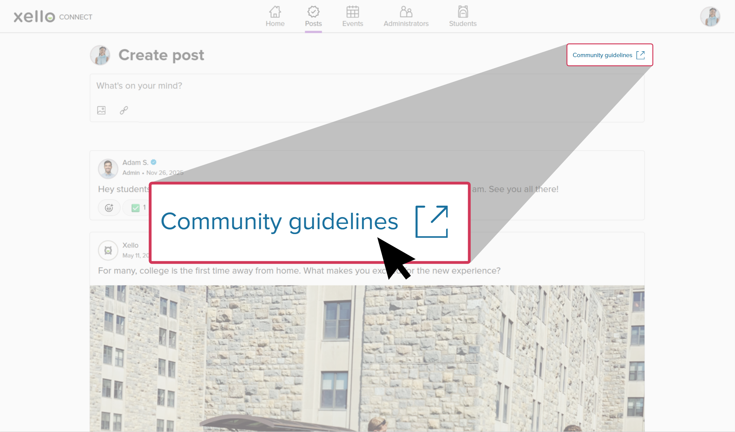 Community guidelines