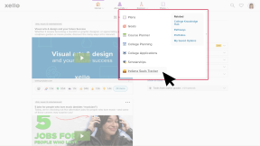 A student's Xello dashboard with the Plans menu open and the cursor clicking Kansas Grad Tracker